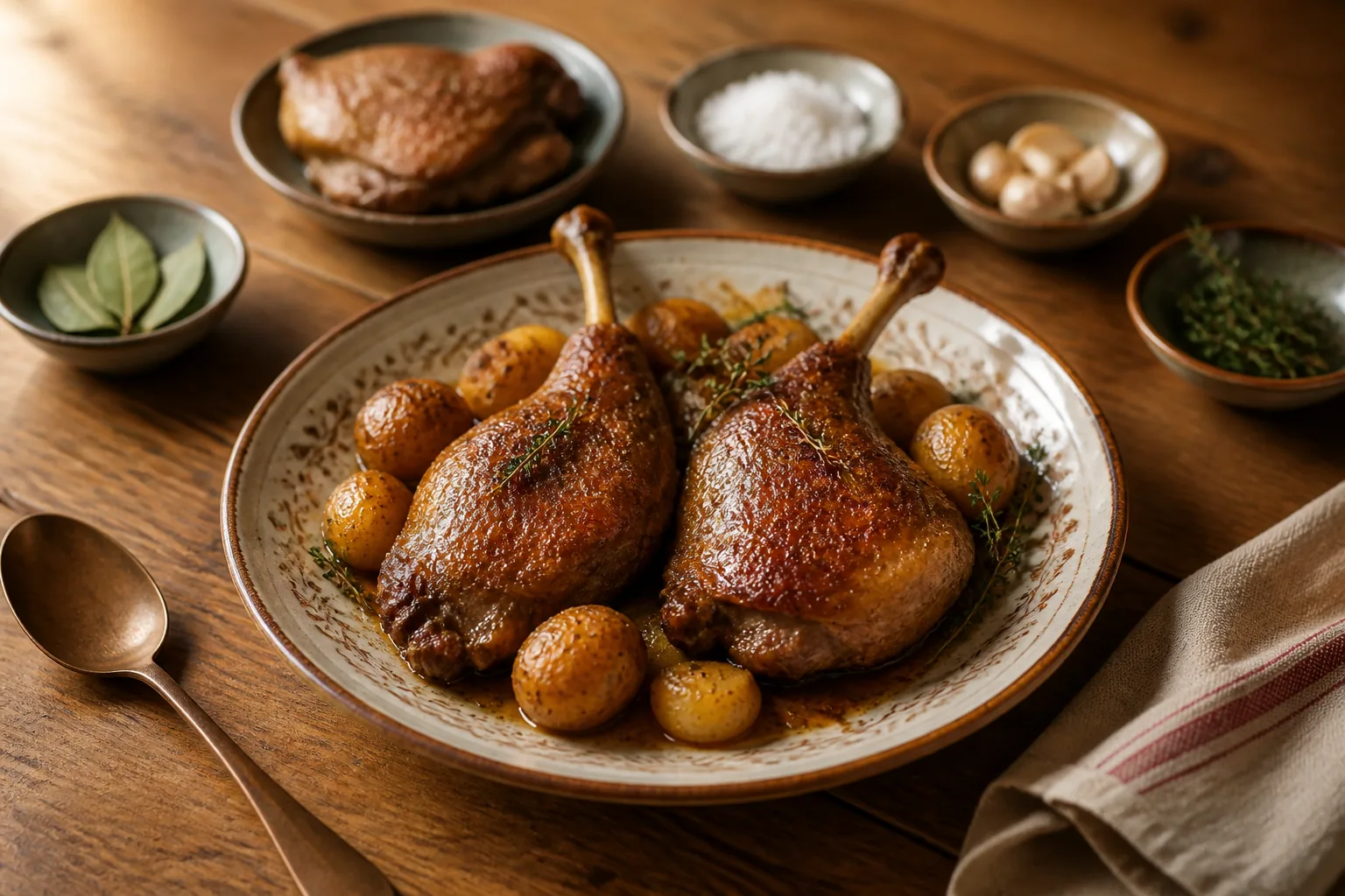 Confit de canard — Französisch — ChefSnap