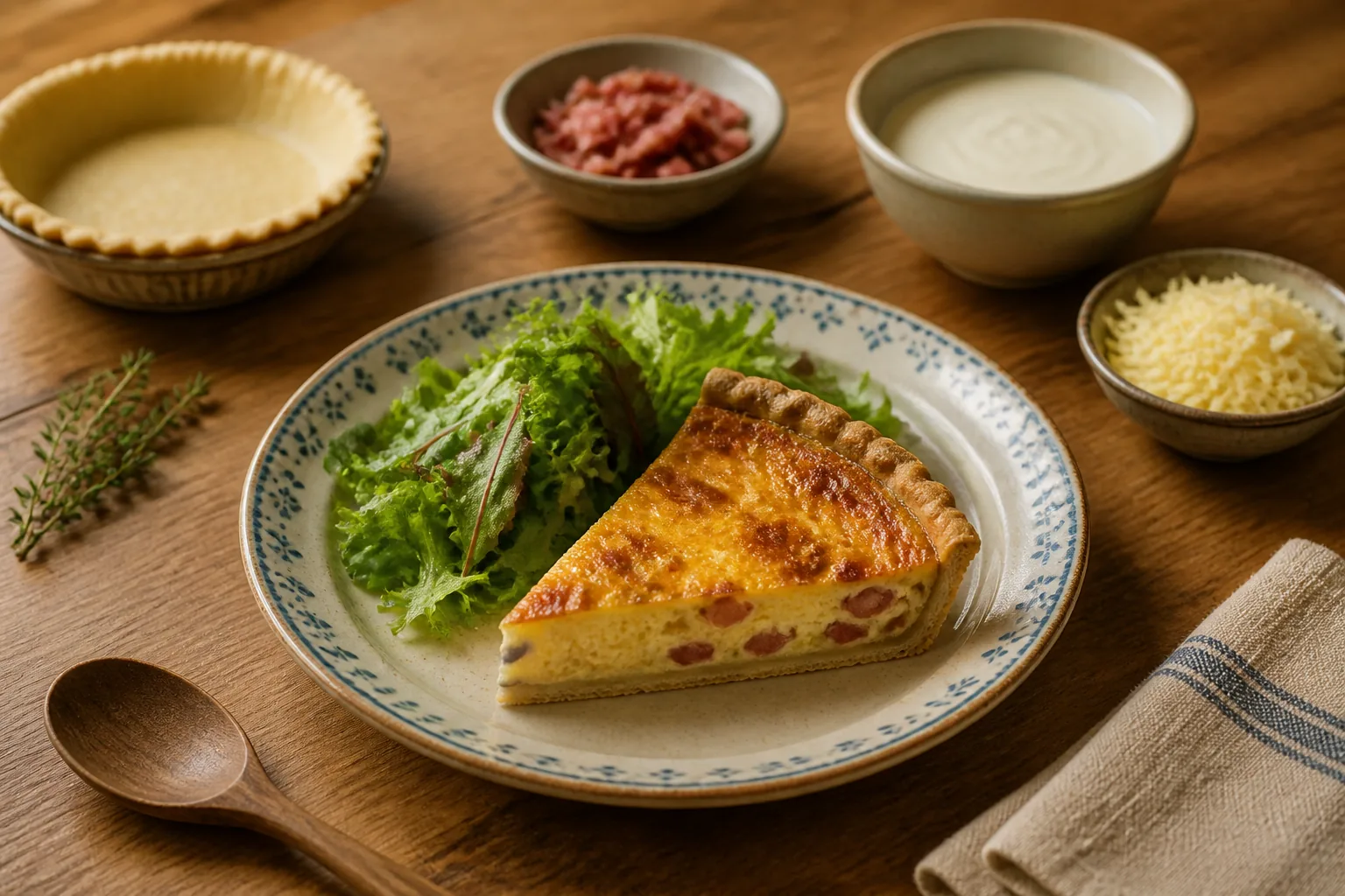Quiche Lorraine — Französisch — ChefSnap
