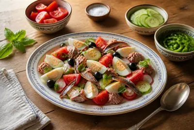 سلطة نيسواز — فرنسية — ChefSnap
