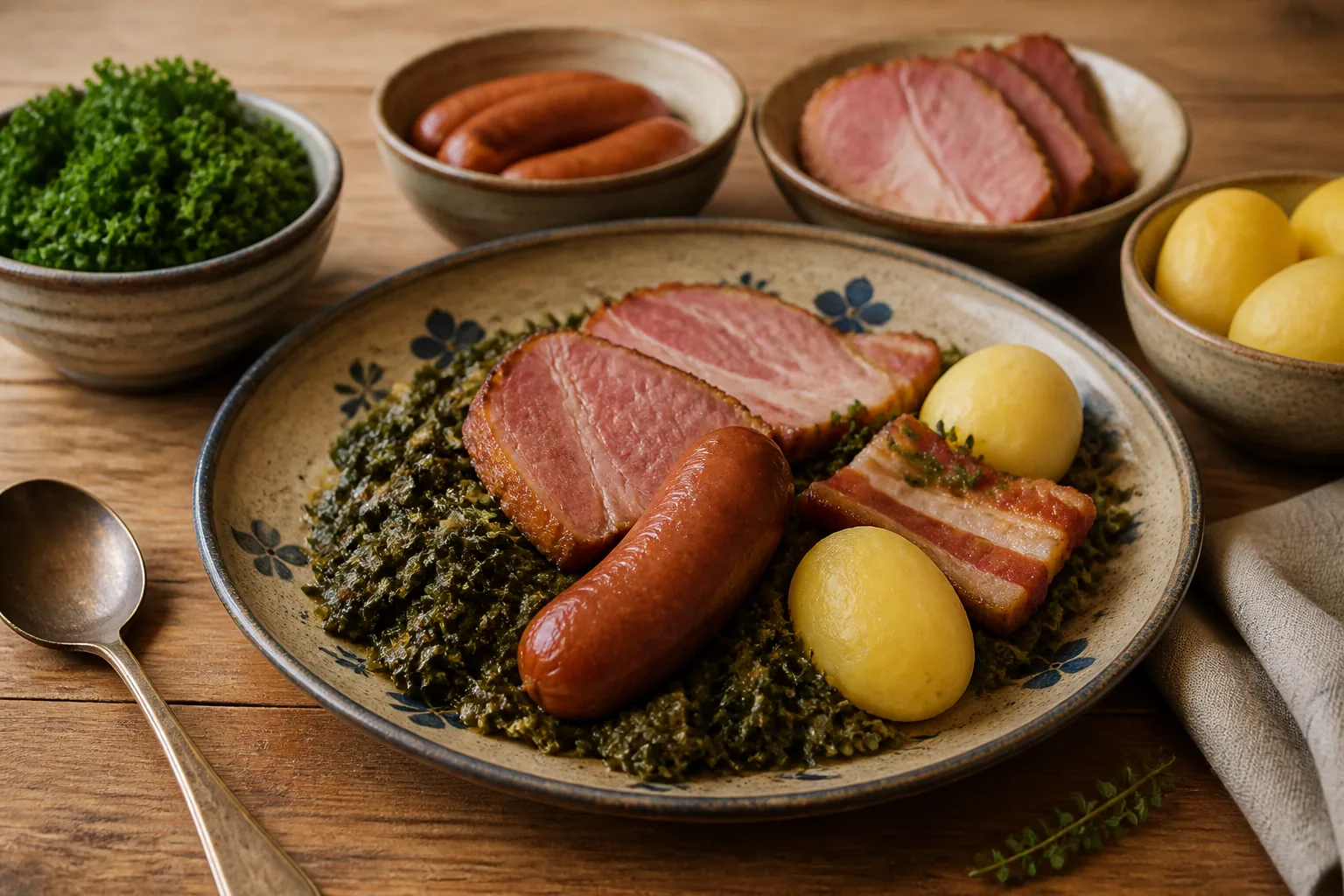 Grünkohl mit Pinkel — Deutsch — ChefSnap
