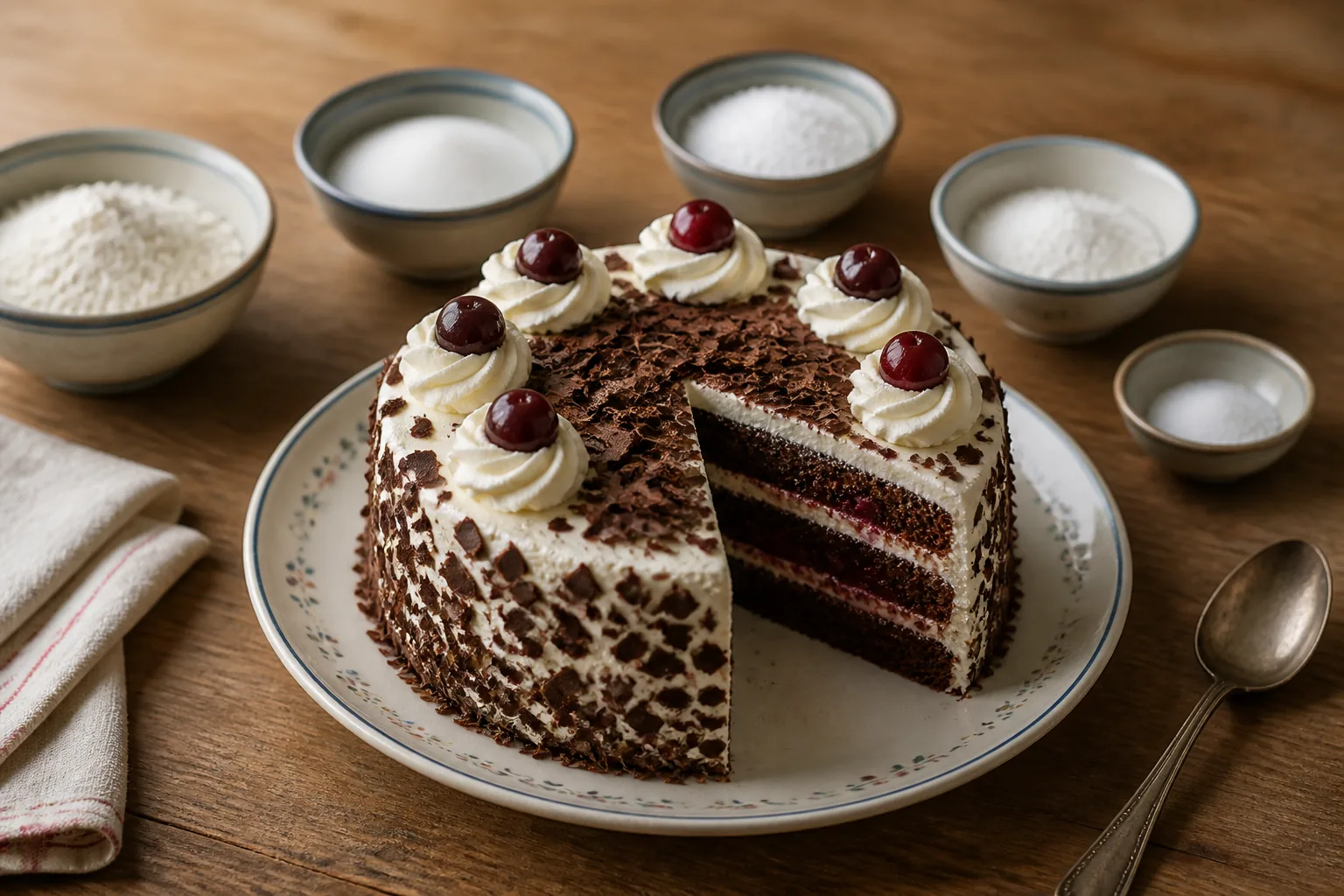 Torta della Foresta Nera — tedesco — ChefSnap