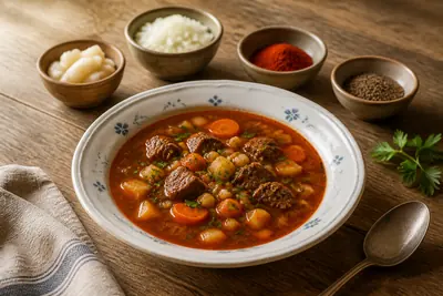 شوربة الغولاش — هنغارية — ChefSnap