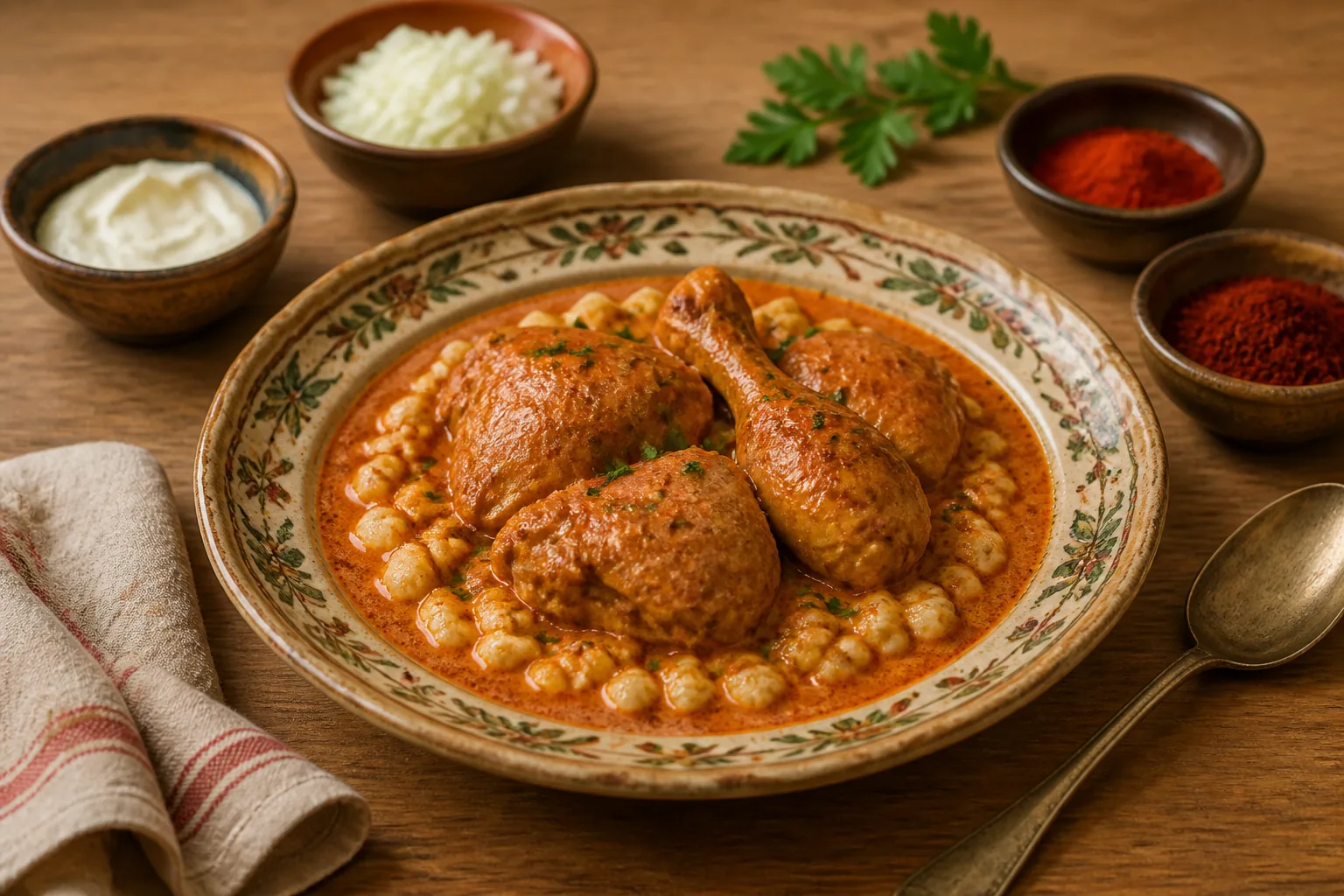 Paprikahuhn — Ungarisch — ChefSnap