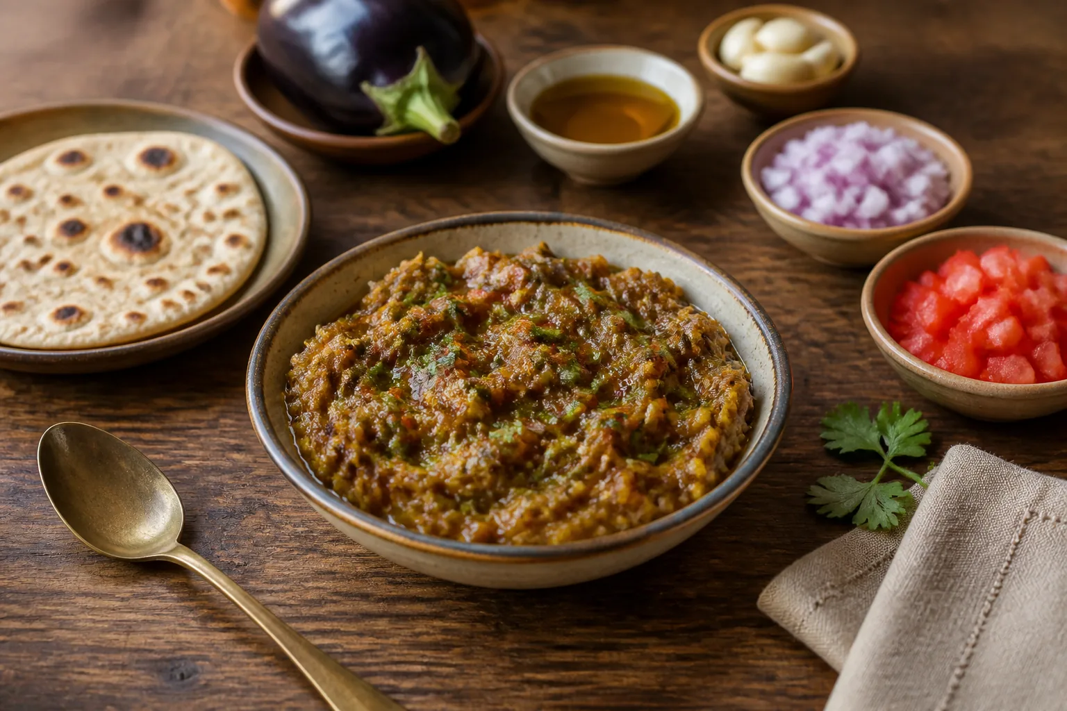 Baingan Bharta — Indisch — ChefSnap