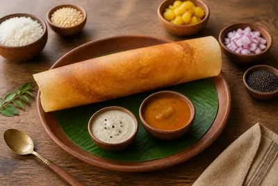 Crispy Masala Dosa — Indian — ChefSnap