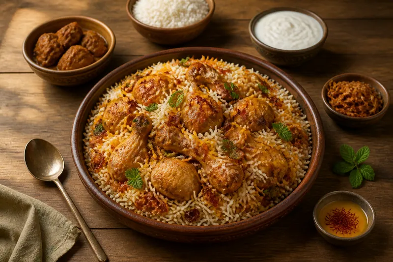 برياني الدجاج الحيدرآبادي — Indian — ChefSnap