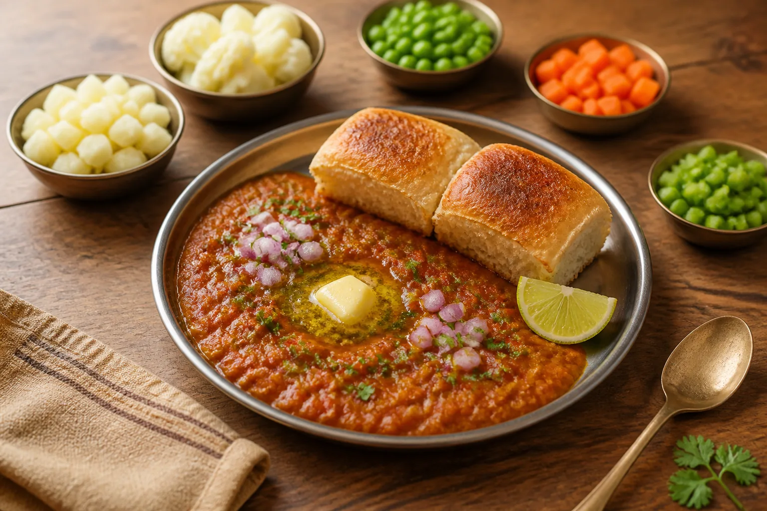 Pav Bhaji — indiano — ChefSnap