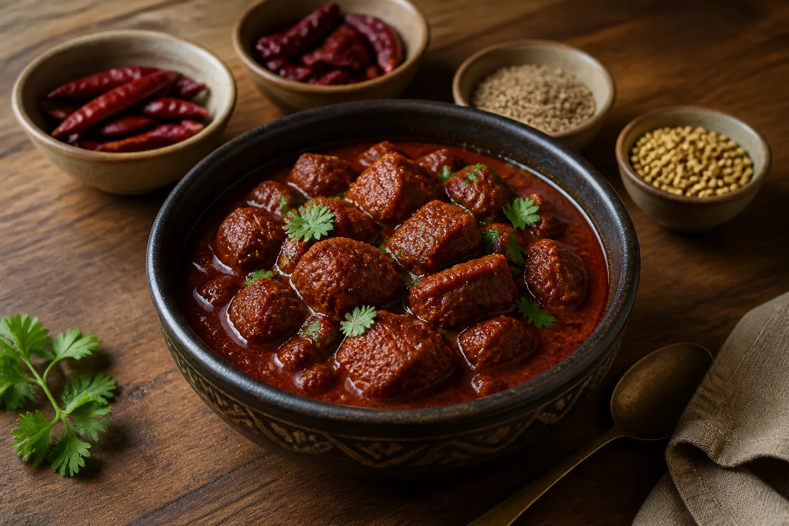 Vindaloo de cerdo — india — ChefSnap
