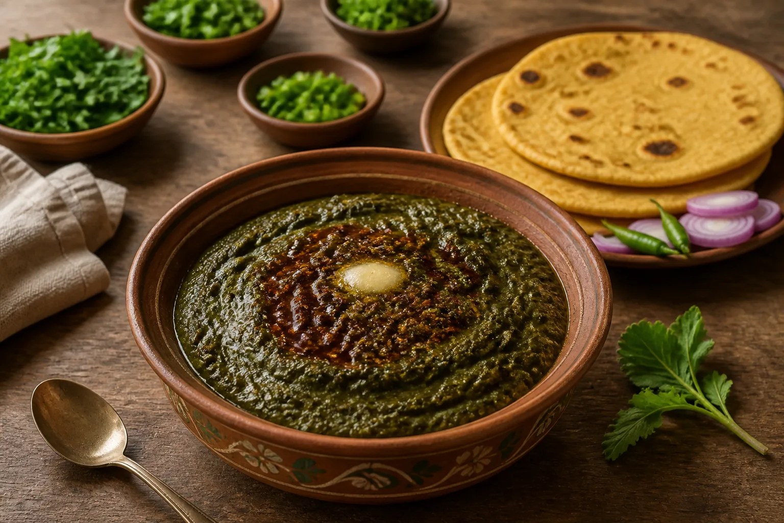 سارسون دا ساغ — هندي — ChefSnap