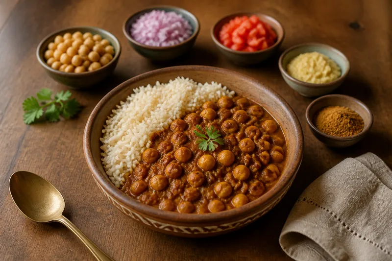 Spicy Chana Masala — Indian — ChefSnap