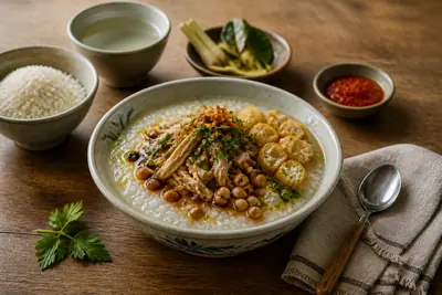 Bubur Ayam — Indonesische — ChefSnap