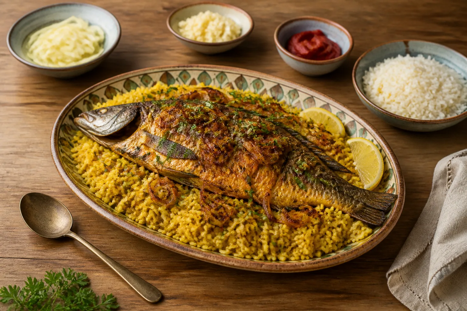 Samak Mutabbaq — Irakisch — ChefSnap
