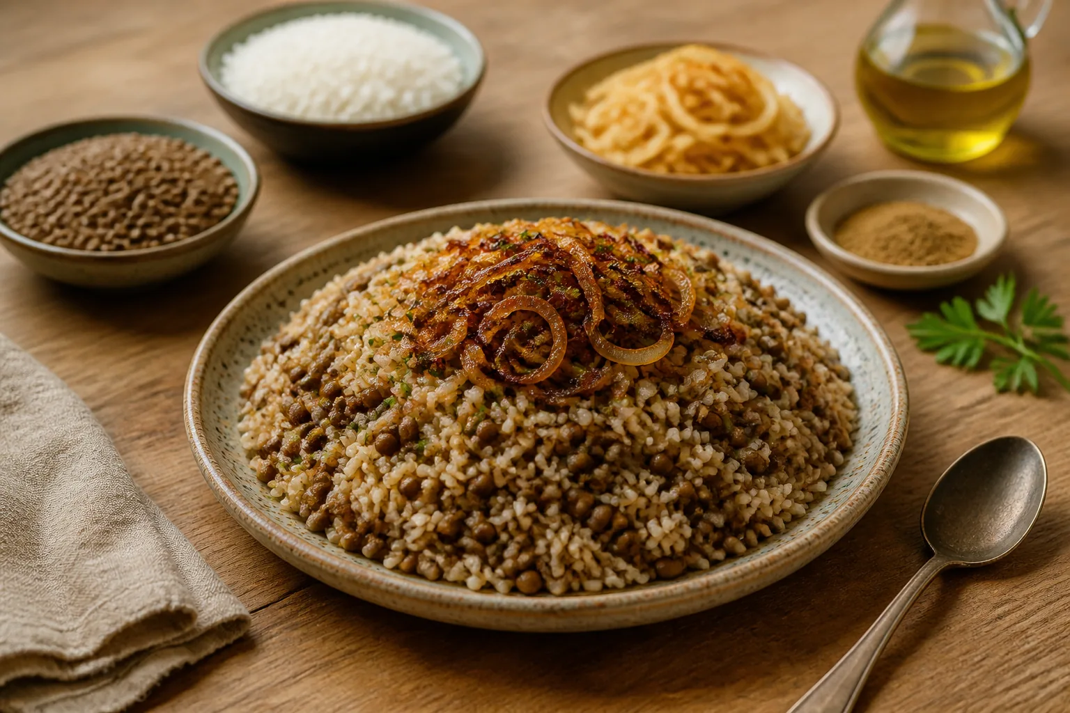 Mujaddara — israelí — ChefSnap