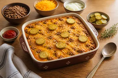 Keto Cheeseburger Ovenschotel — keto — ChefSnap