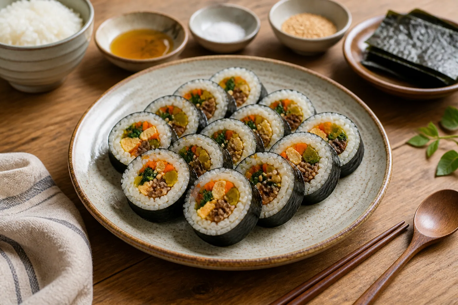 キンパ — 韓国料理 — ChefSnap