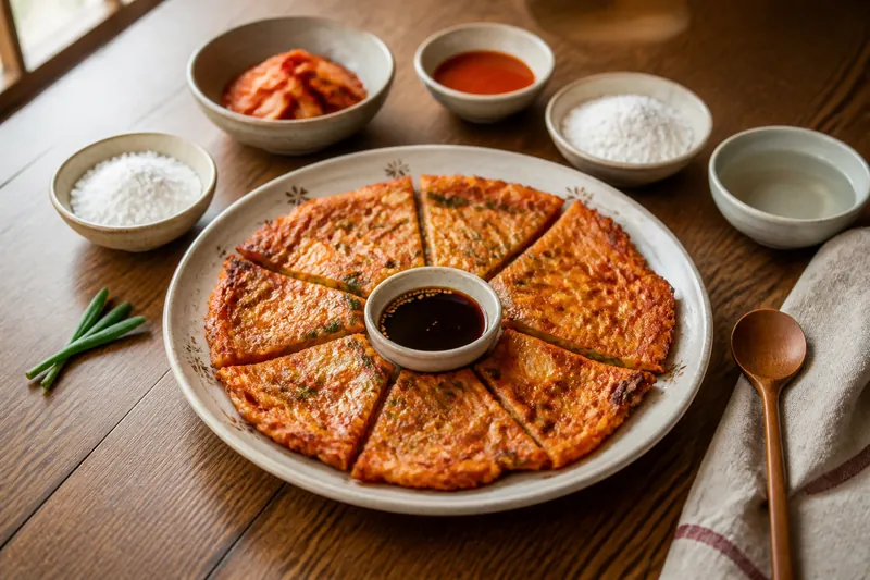 Kimchi Jeon — Korean — ChefSnap
