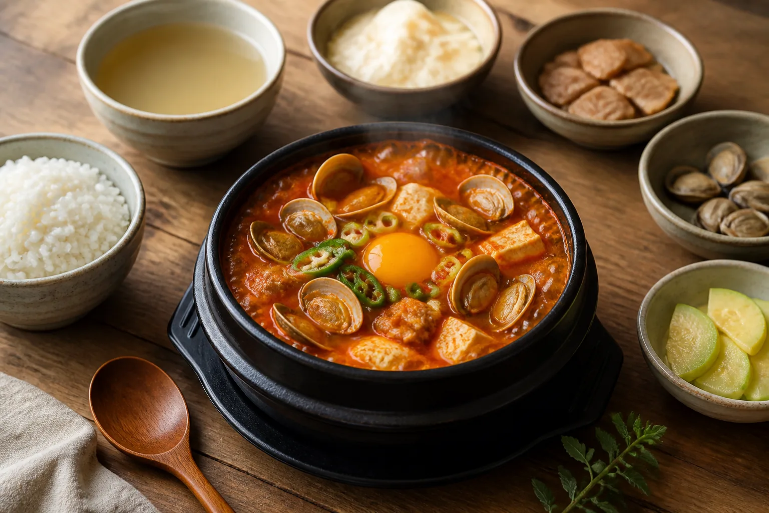 Sundubu jjigae — coreana — ChefSnap