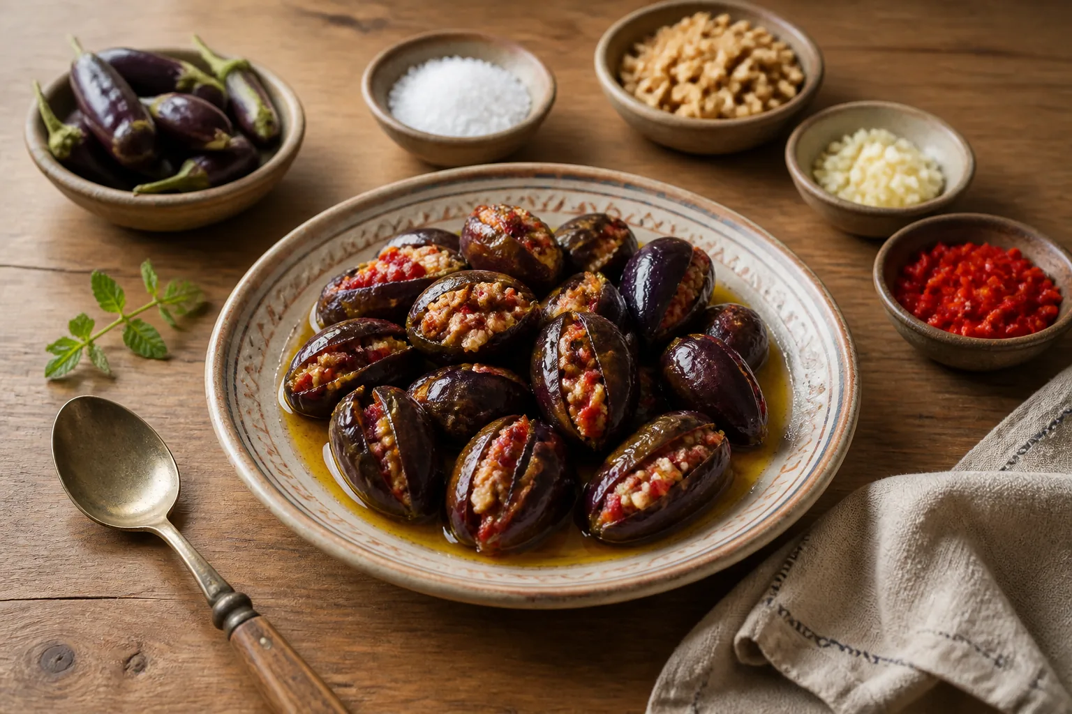 Makdous — libanaise — ChefSnap