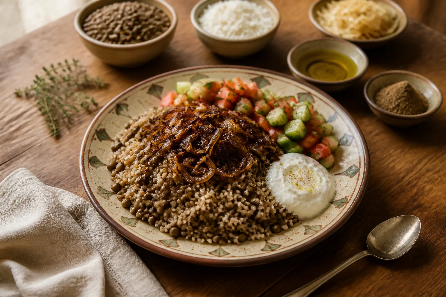 Mujaddara — libanese — ChefSnap