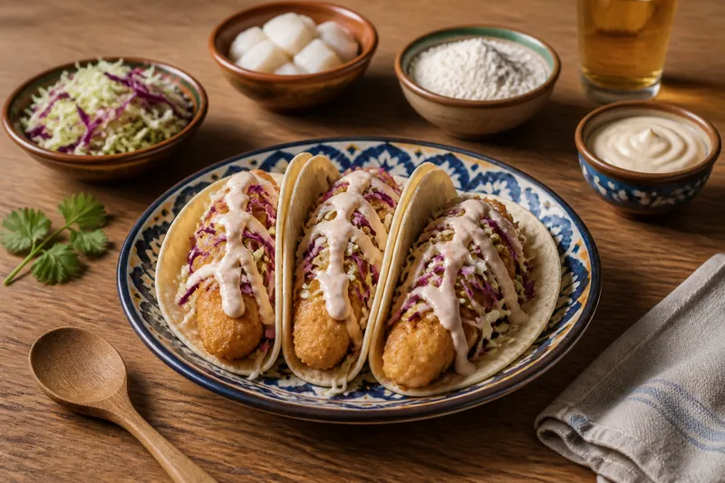 Baja Style Fish Tacos — Mexican — ChefSnap