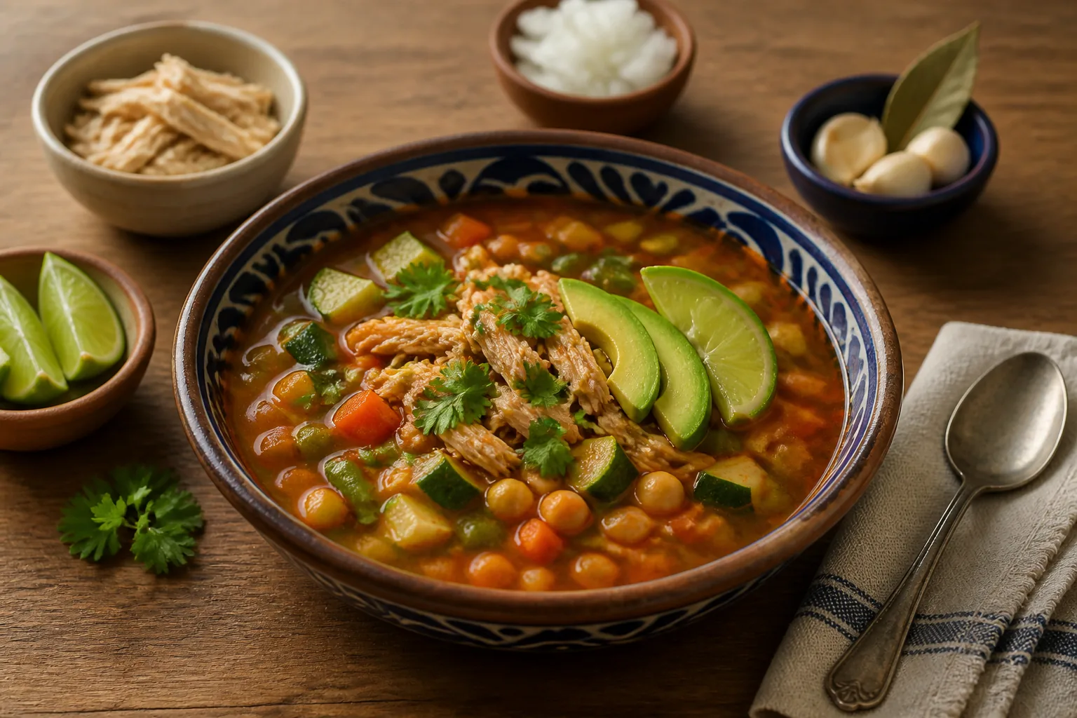 Caldo tlalpeño — mexicaine — ChefSnap