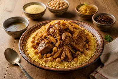 Couscous Tfaya — Marokkanische — ChefSnap