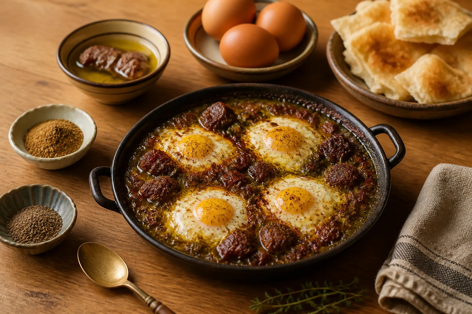 Khlii con huevos — marroquí — ChefSnap
