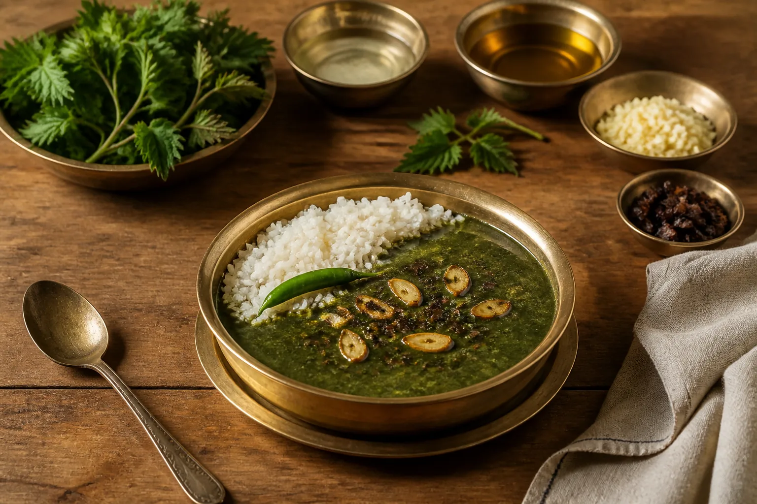 Sisnu ko Jhol — Nepali — ChefSnap