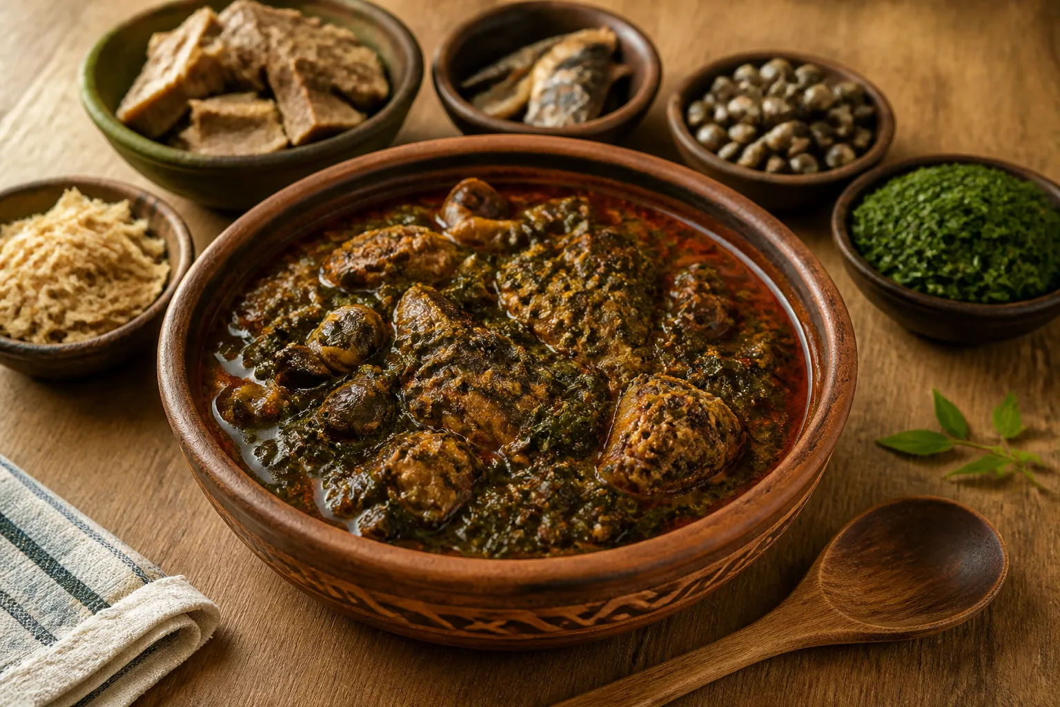 Afang Soup — Nigerian — ChefSnap
