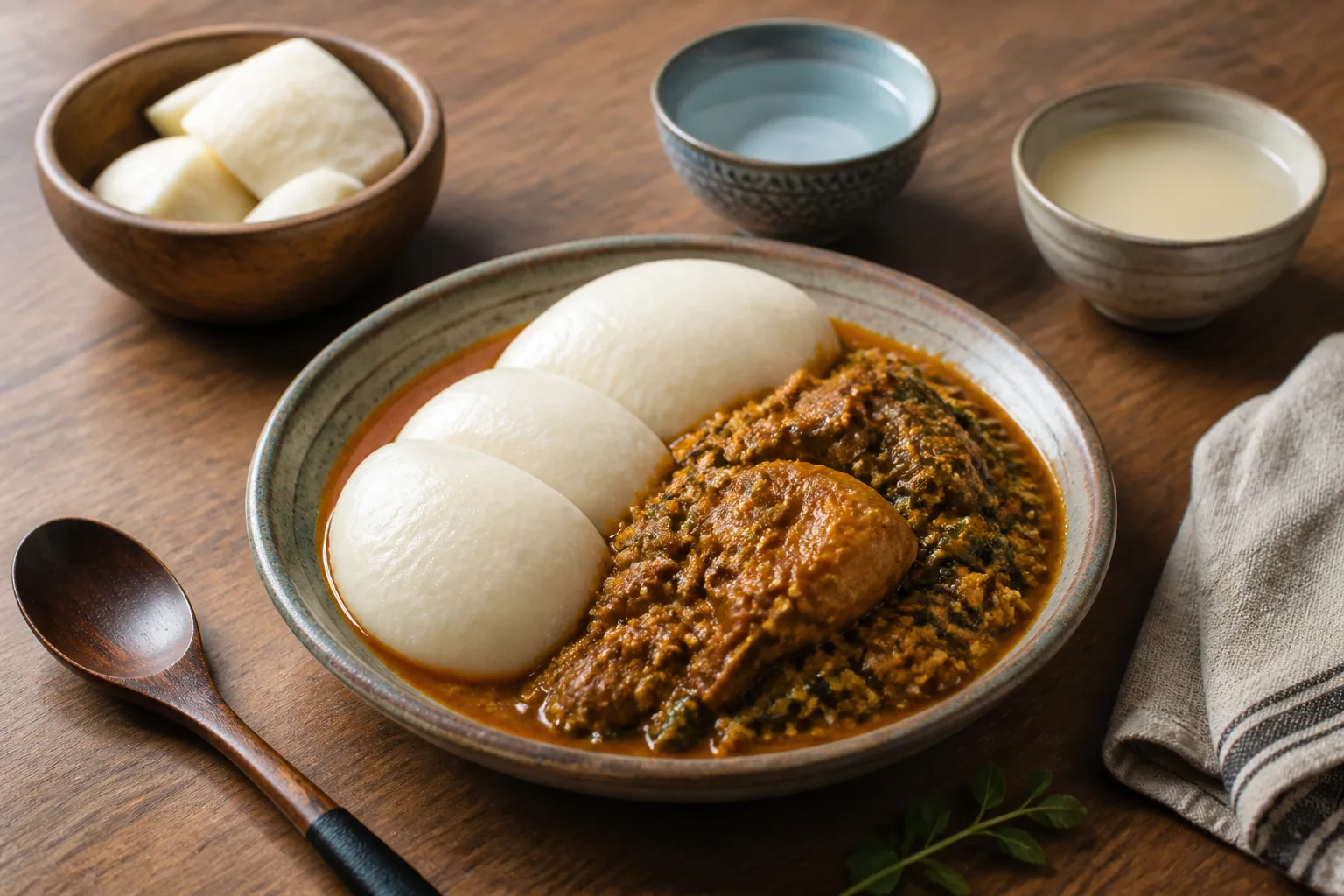 Pounded yam — nigériane — ChefSnap
