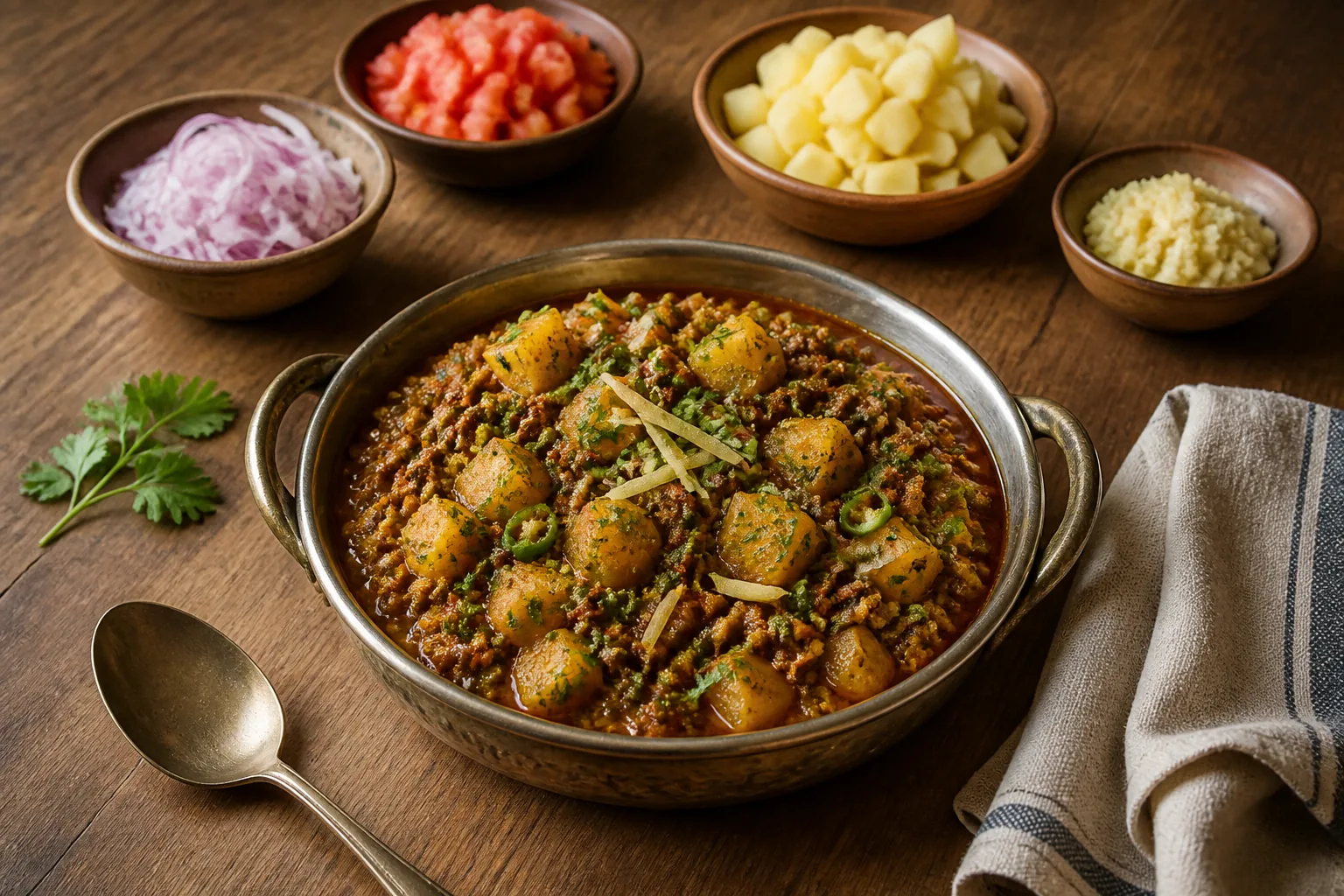 Aloo Keema — pakistano — ChefSnap