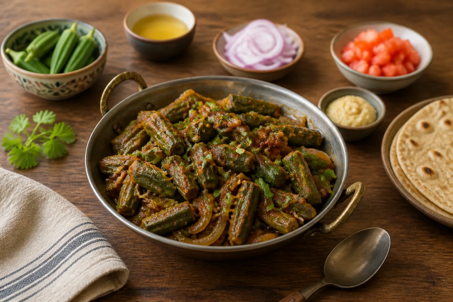 Bhindi Masala — Pakistanisch — ChefSnap
