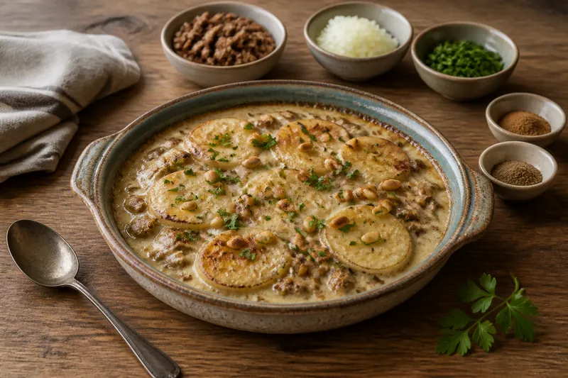 Kafta bil Tahini — Palestinian — ChefSnap