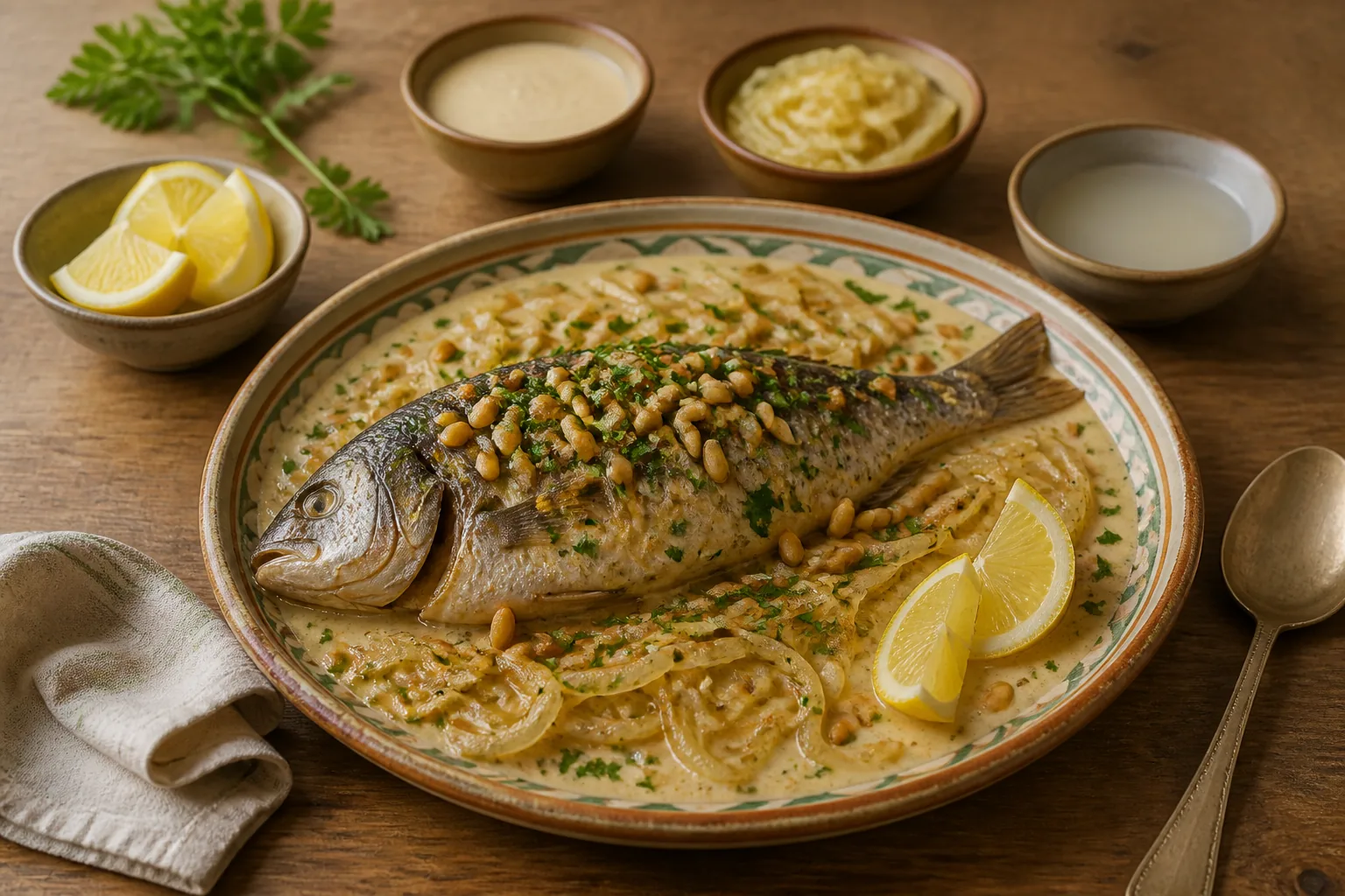 Samak bi Tahini — Palästinensisch — ChefSnap
