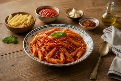 Spicy Penne Arrabbiata — Pasta — ChefSnap