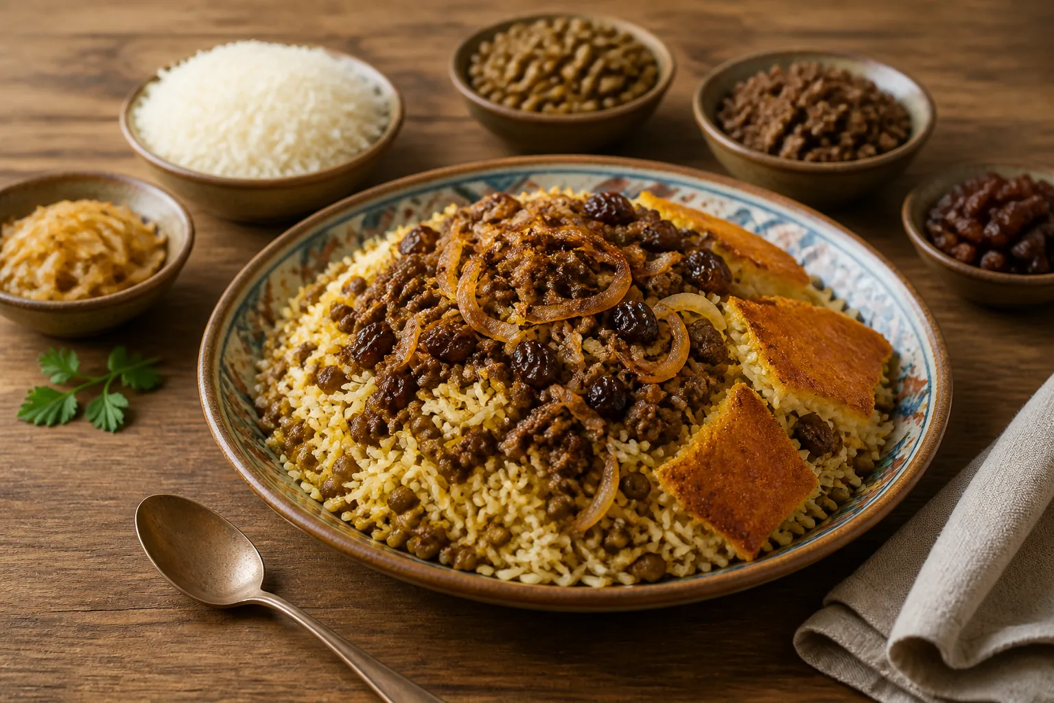 عدس بولو — فارسي — ChefSnap