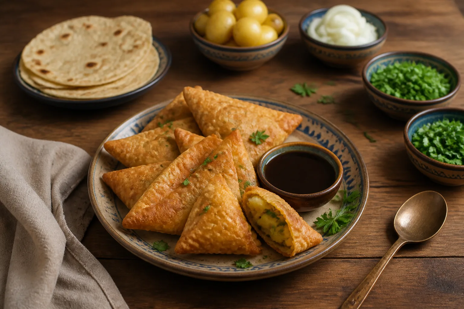 Sambooseh — ペルシャ料理 — ChefSnap