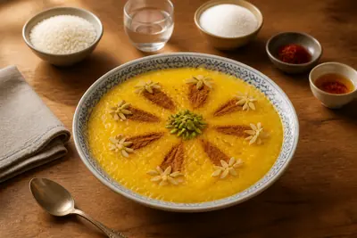 Sholeh Zard — Persian — ChefSnap