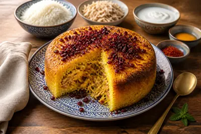 Tahchin-e Morgh — Persian — ChefSnap