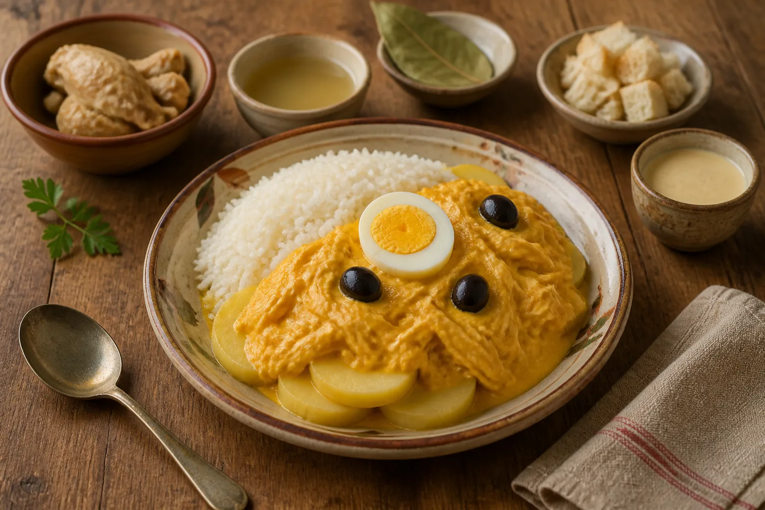 Ají de gallina — péruvienne — ChefSnap