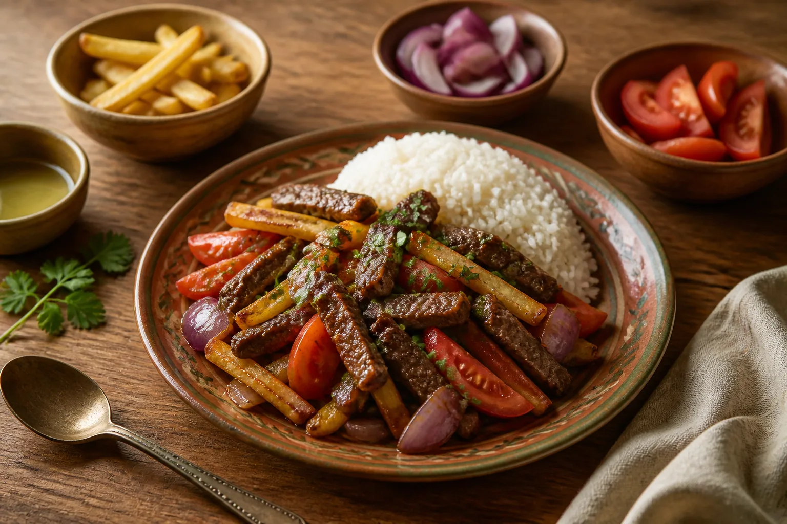 ロモ・サルタード — ペルー料理 — ChefSnap