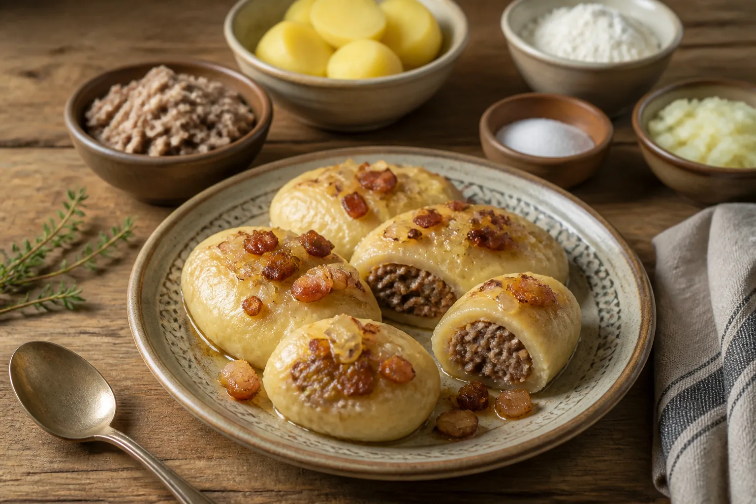 Pyzy con carne — polaca — ChefSnap