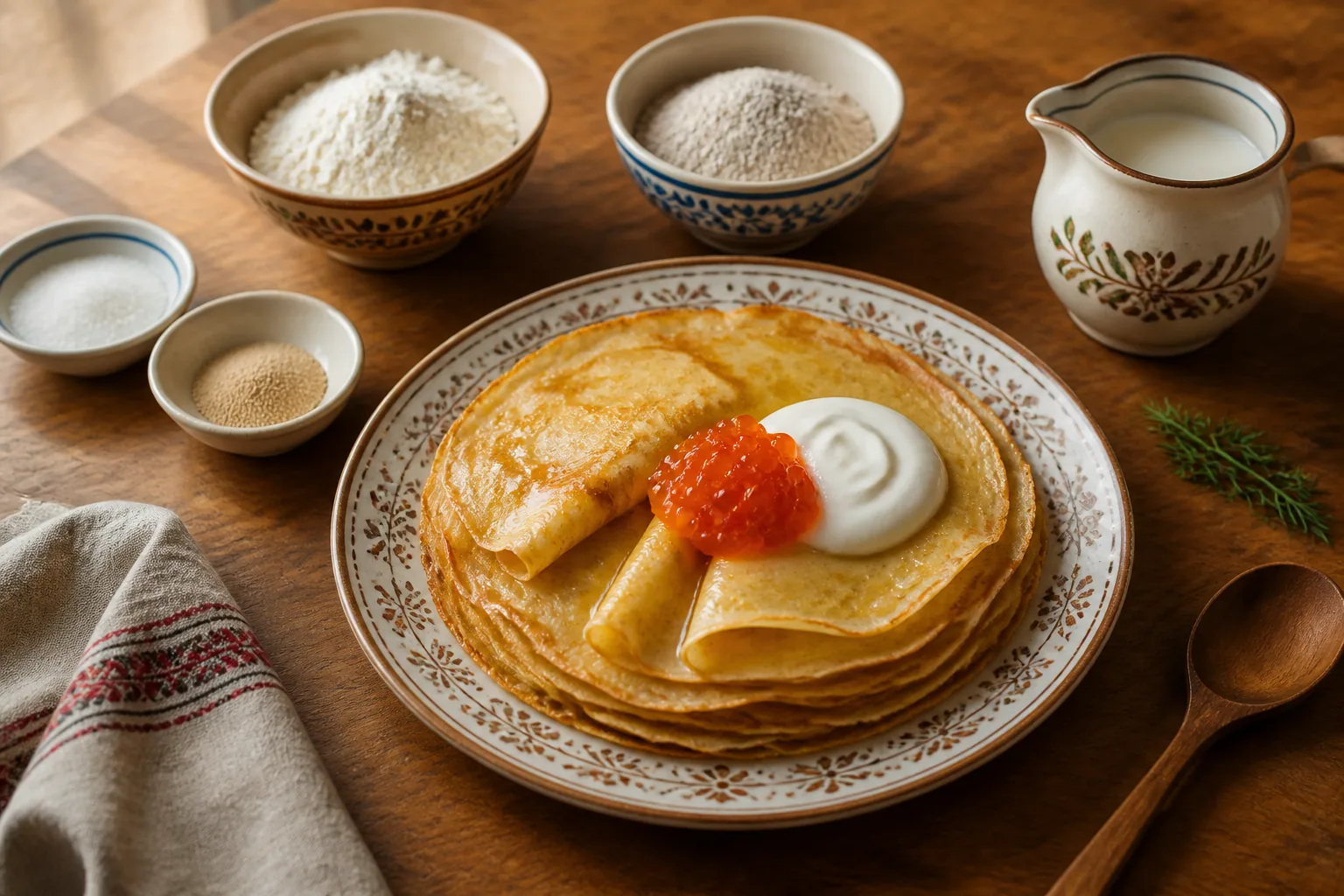 Blini — russe — ChefSnap