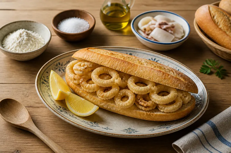 Bocadillo de calamares — Spanish — ChefSnap