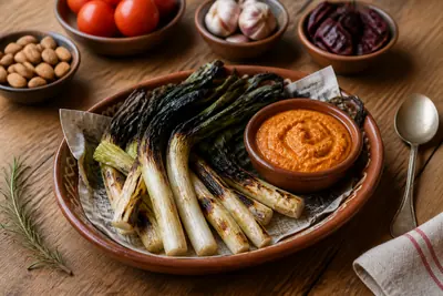 كالسوتس بصلصة روميسكو — أسبانية — ChefSnap