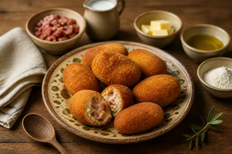 Croquetas de jamón — Spanish — ChefSnap