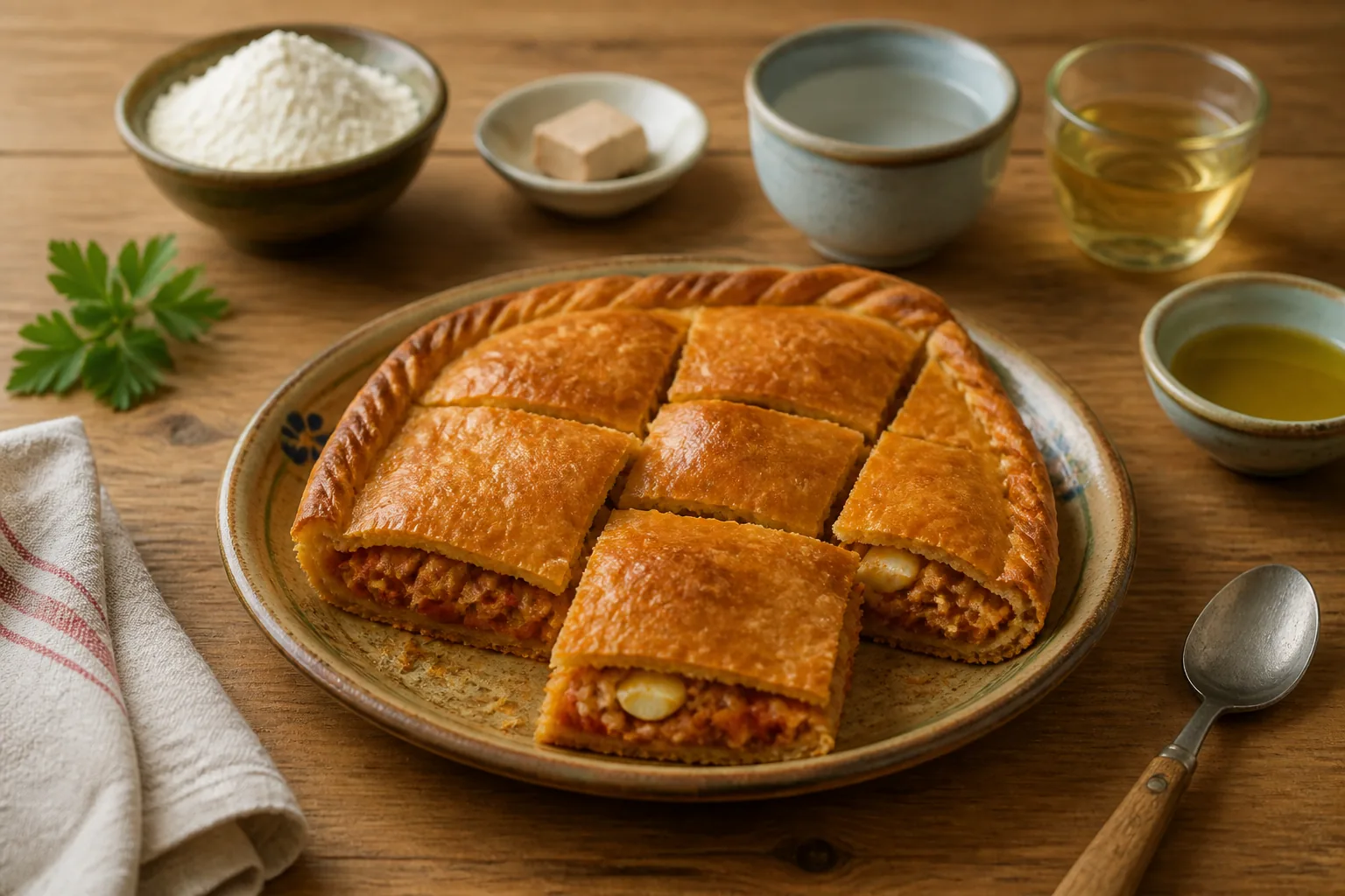 Empanada gallega — Spanish — ChefSnap