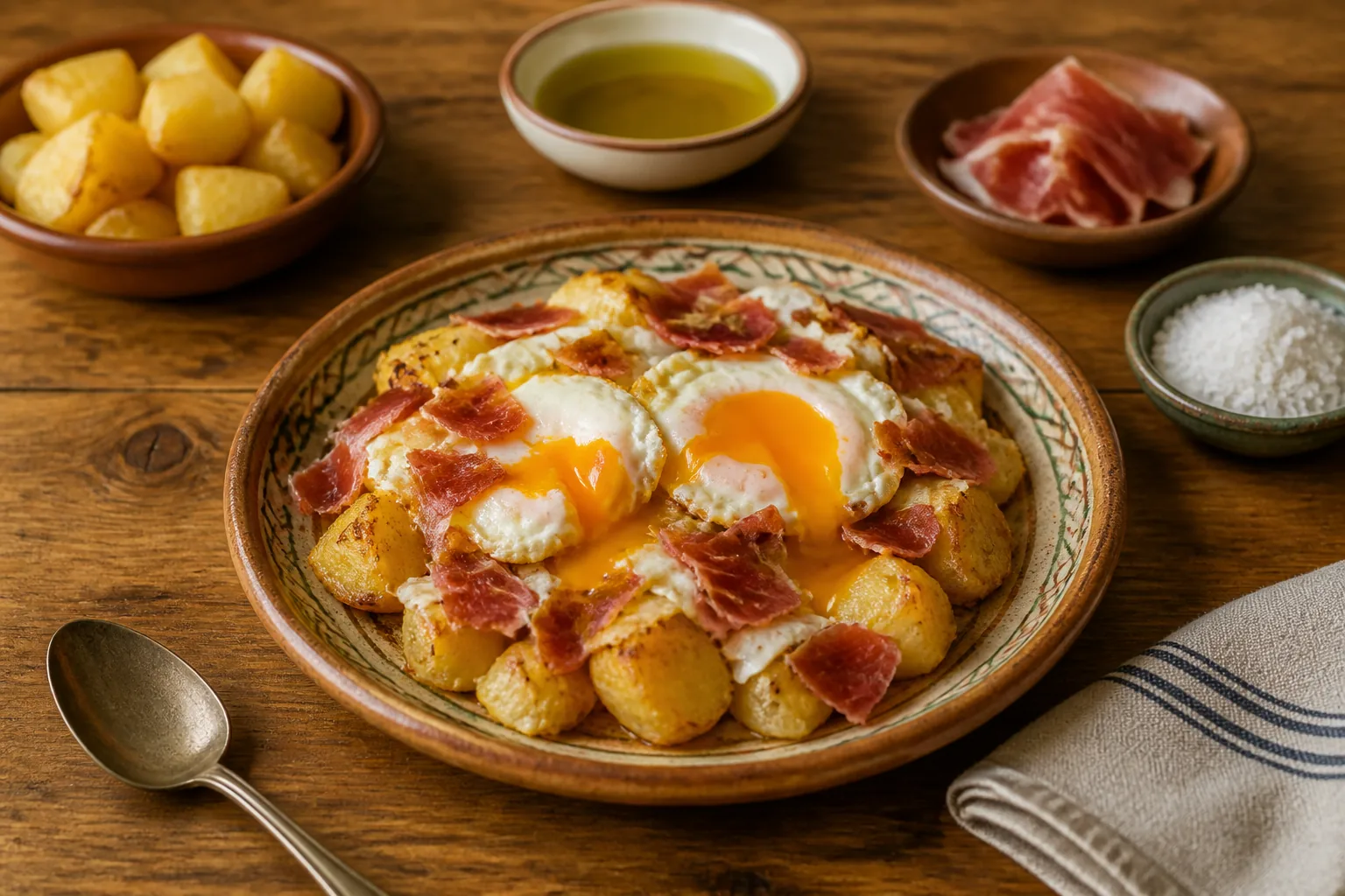 Huevos rotos — spagnolo — ChefSnap
