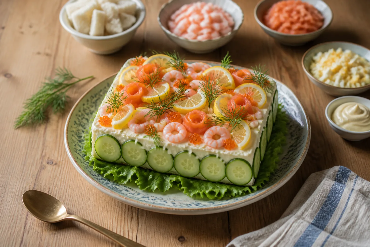 Smörgåstårta — sueca — ChefSnap