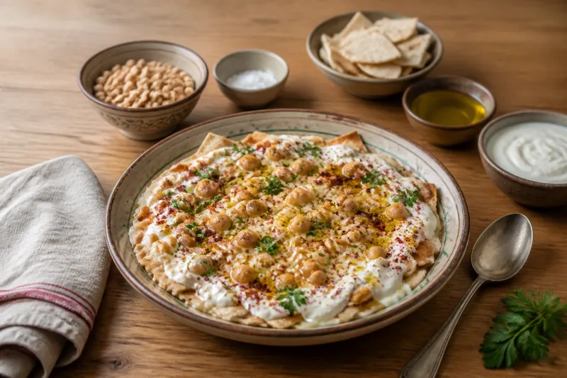 Fatteh Hummus — Syrian — ChefSnap